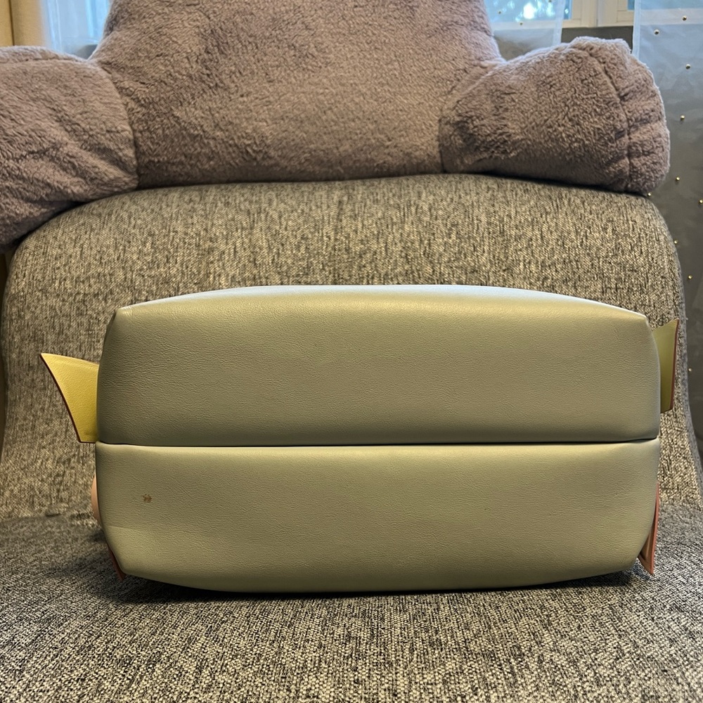 Acne Studios Musubi Midi Tote in Pale Blue and Pink - Picture 6 of 15